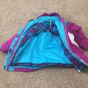 Two in one snow jacket